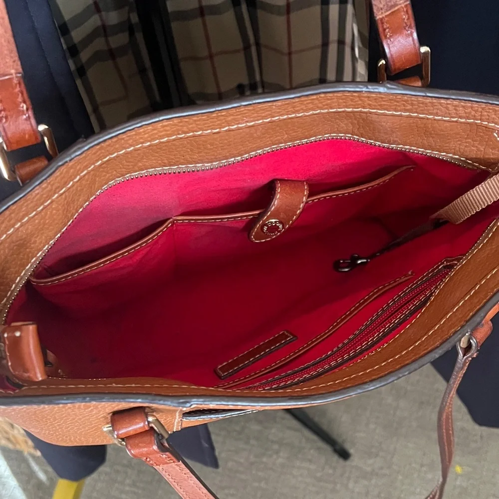 Dooney & Bourke Tan Leather Tote